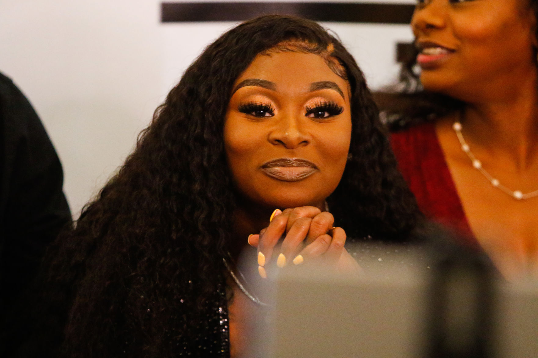 Gallery: Dana Evans WNBA draft viewing party